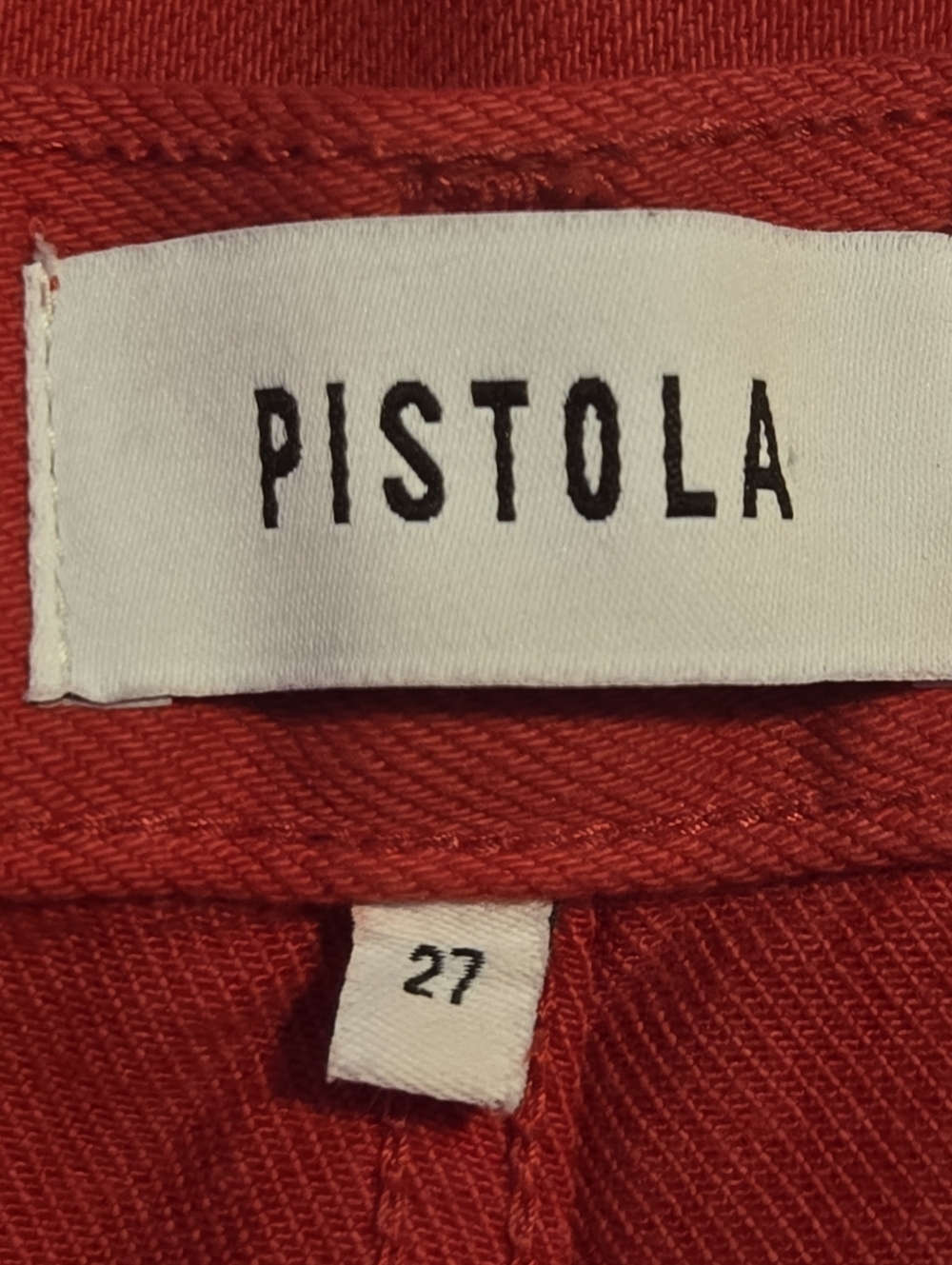 pistola Scarlet High-Rise Wide Leg Flare Jeans - Picture 11 of 11